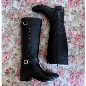 Vince Camuto Studded Knee High Boots